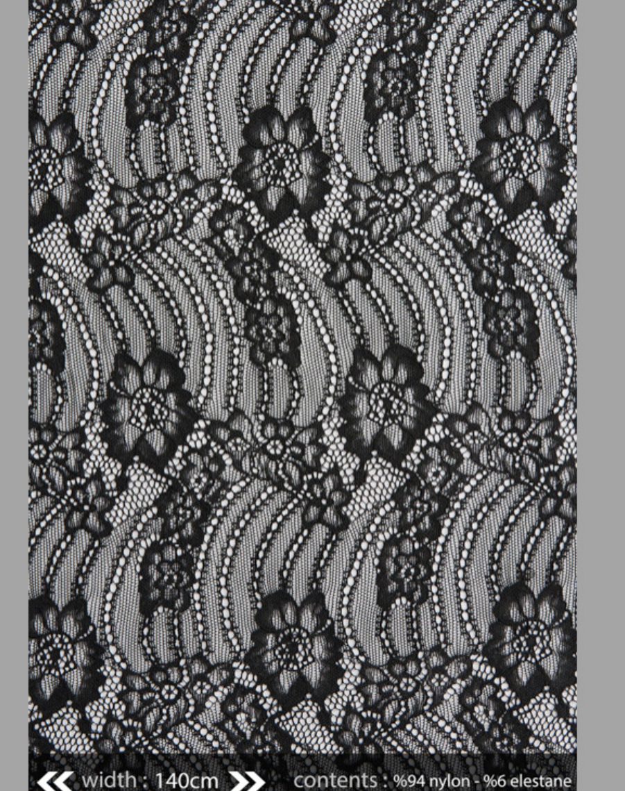 Naylon Lyc Lace ZM-6400
