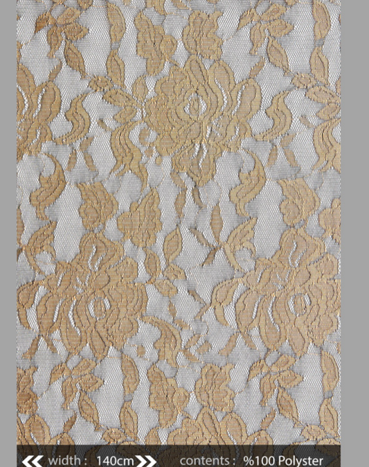 Glossy Poly Lace ZM-6391