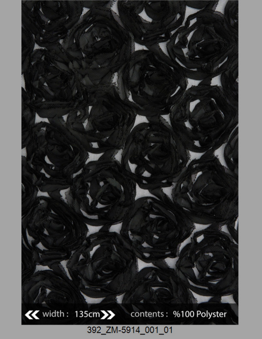Floral Tulle ZM-5914