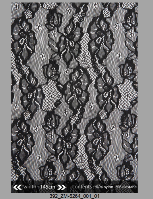 Poly Lyc Lace ZM-6264