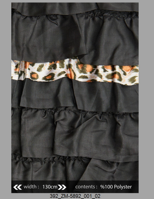 Ruffle Satin ZM-5892