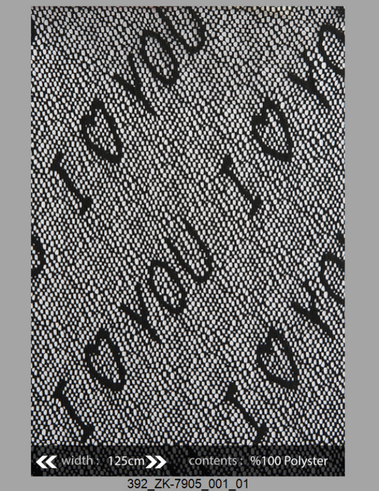 Printed Mesh ZK-7905